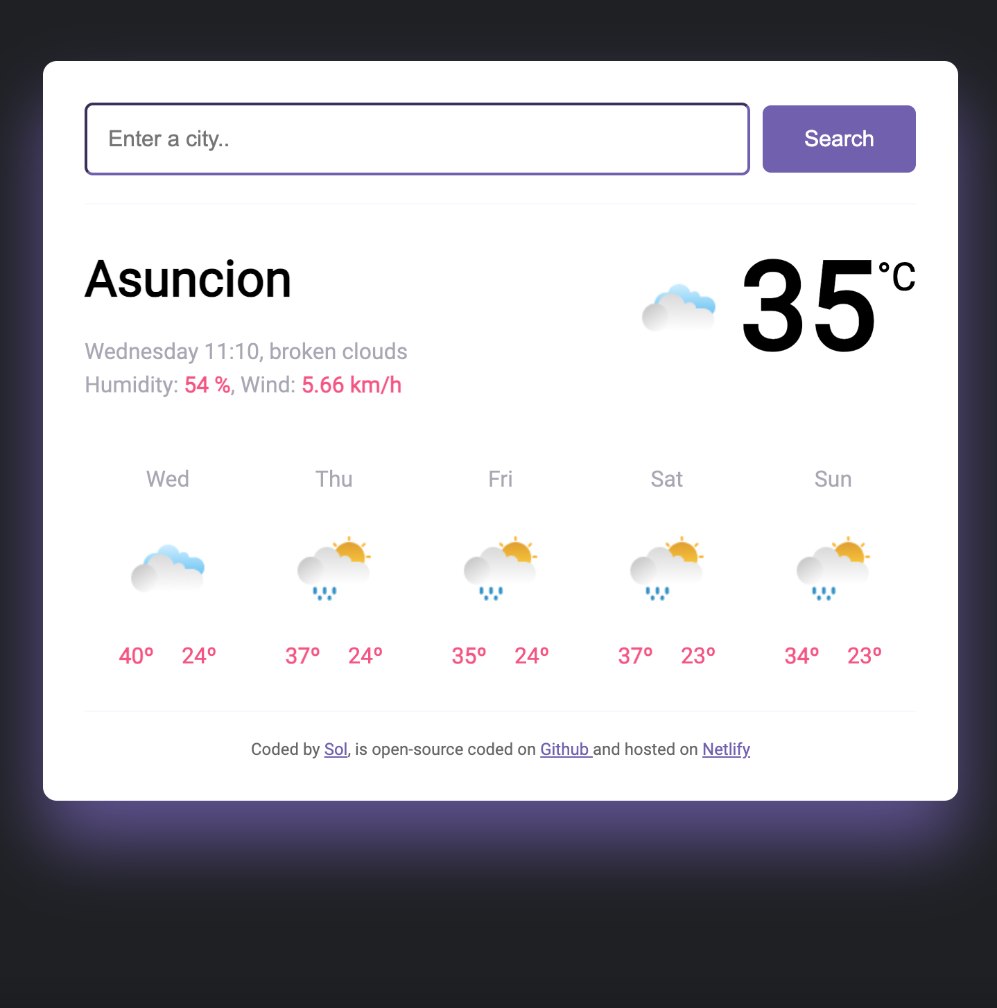 Weather App